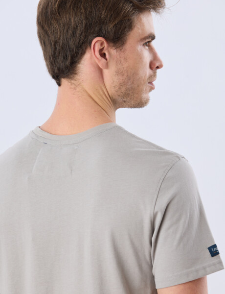 REMERA BÁSICA DE ALGODÓN Khaki