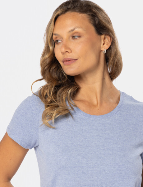 REMERA BÁSICA DE ALGODÓN Denim