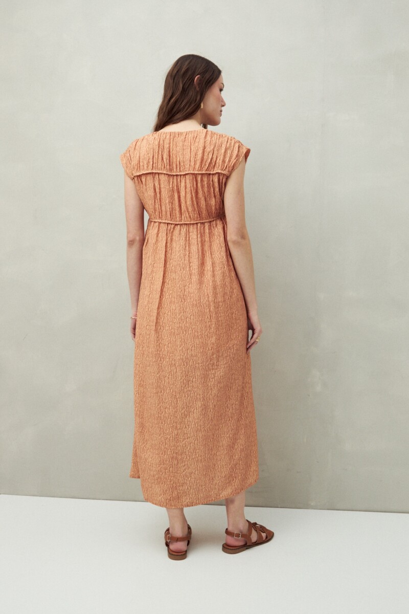 VESTIDO WILLA Caramelo