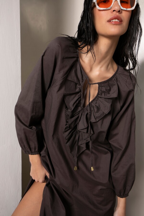 Vestido Clemen Chocolate