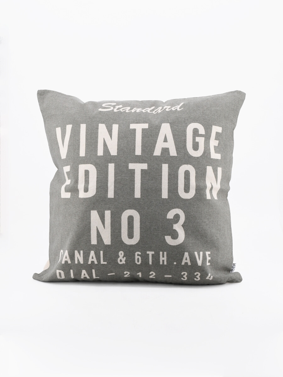 FUNDA VINTAGE EDITION - GRIS 