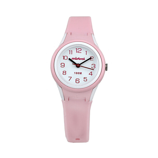 Reloj Mistral Deportivo Silicona Rosa. "Producto sin caja" 0