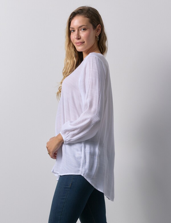 Blusa Solid BLANCO