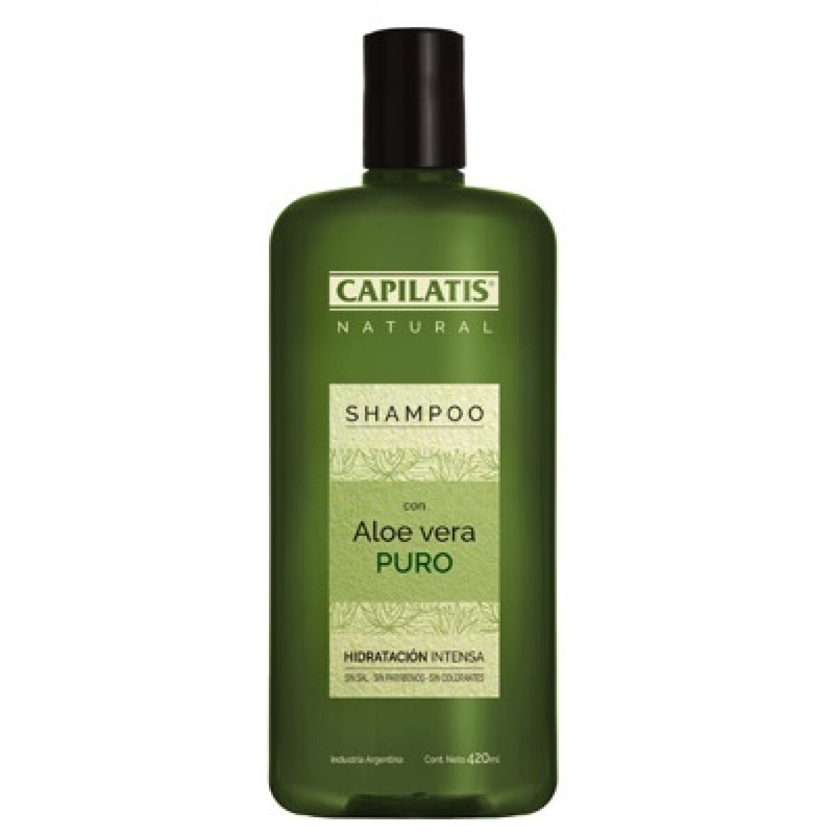 Shampoo Capilatis Aloe Vera Puro 420 Ml. 