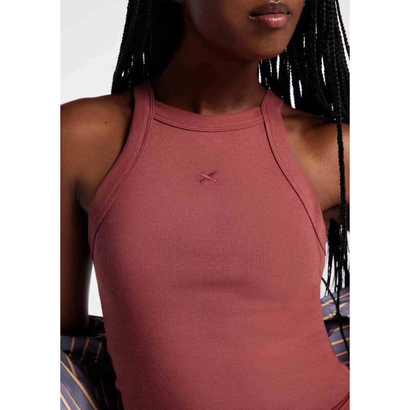 CAMISETA REGATA FEM VERMELHO ESCURO