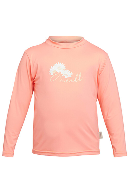 Lycra Rash SPF Coral para Niñas · Manga Larga Lycra Rash SPF Coral para Niñas · Manga Larga