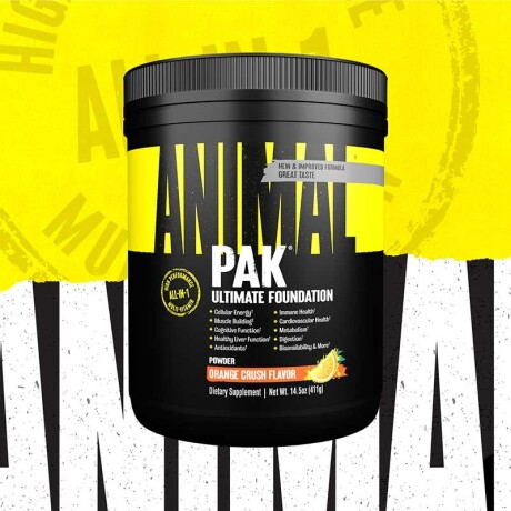 Animal Pak Ultimate Foundation Orange Crush 411g Animal Pak Ultimate Foundation Orange Crush 411g