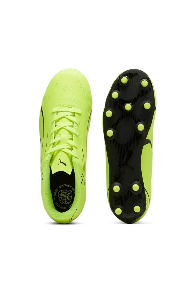ZAPATO DE FUTBOL 11 PUMA VITORIA FG/AG Amarillo-fluo