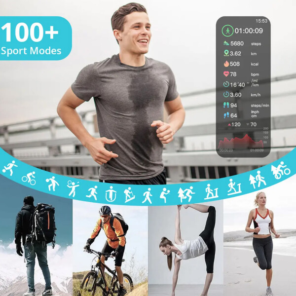 Smartwatch Colmi P73 1,9" NEGRO