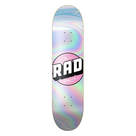 Deck Skate Rad 8.375" - Modelo Holographic - Pink (Lija incluida) Deck Skate Rad 8.375" - Modelo Holographic - Pink (Lija incluida)