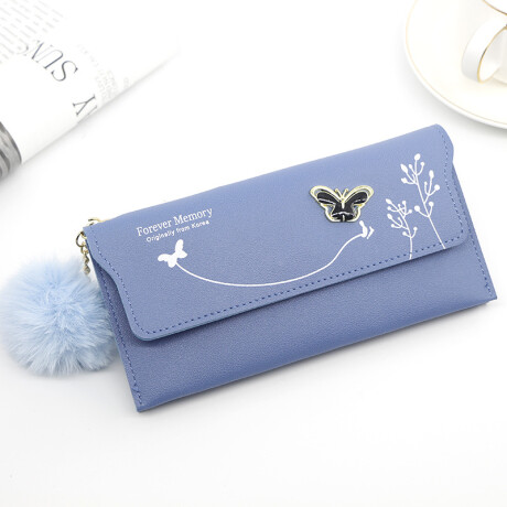 Monedero De Mariposa Celeste