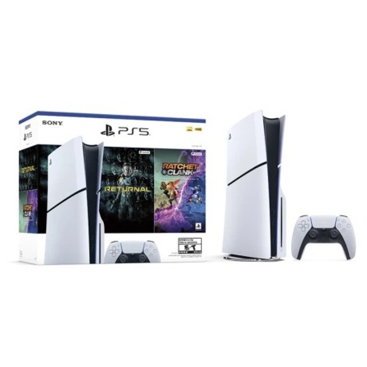 Consola PlayStation 5 Slim con Lectora + Returnal + Ratchet & Clank Consola PlayStation 5 Slim con Lectora + Returnal + Ratchet & Clank
