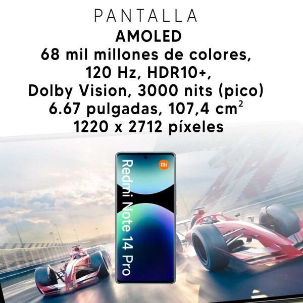 Xiaomi Redmi Note 14 Pro 12/512 Gb 4g AZUL