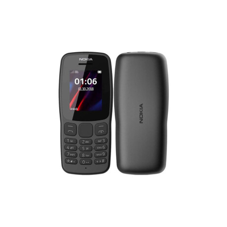 NOKIA 106 (2018) 1.8' 4MB 4MB RAM - Black NOKIA 106 (2018) 1.8' 4MB 4MB RAM - Black