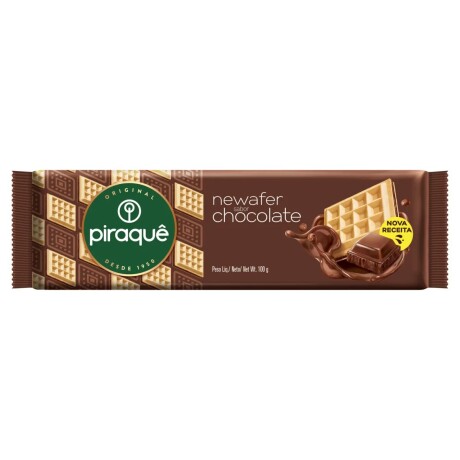 Oblea Wafle Piraque 100 grs Chocolate