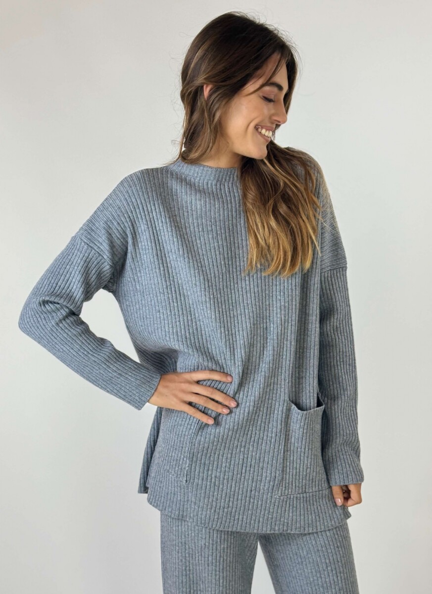 SWEATER AURELIO - GRIS 