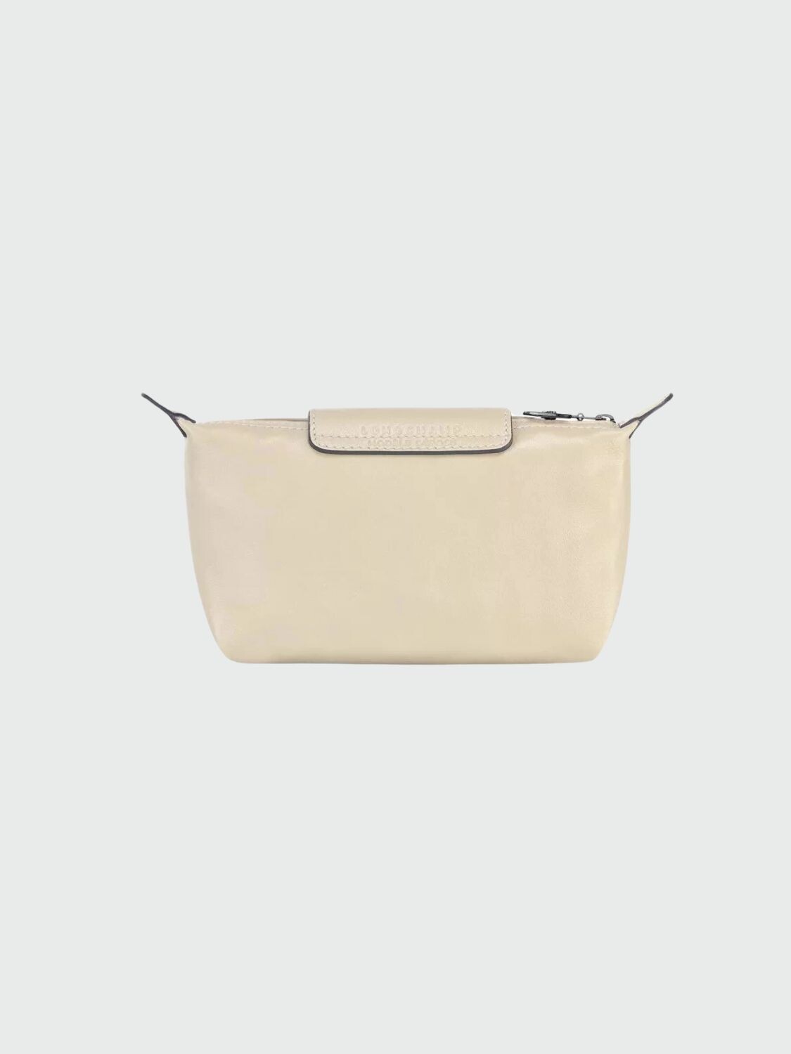 Longchamp -CLUTCH LE PLIAGE CUIR Rosado