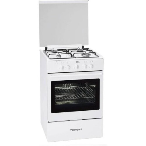 Cocina 55x55 4 Hornallas c/Horno a gas Bompani Mod. BO710XG/N Cocina 55x55 4 Hornallas c/Horno a gas Bompani Mod. BO710XG/N