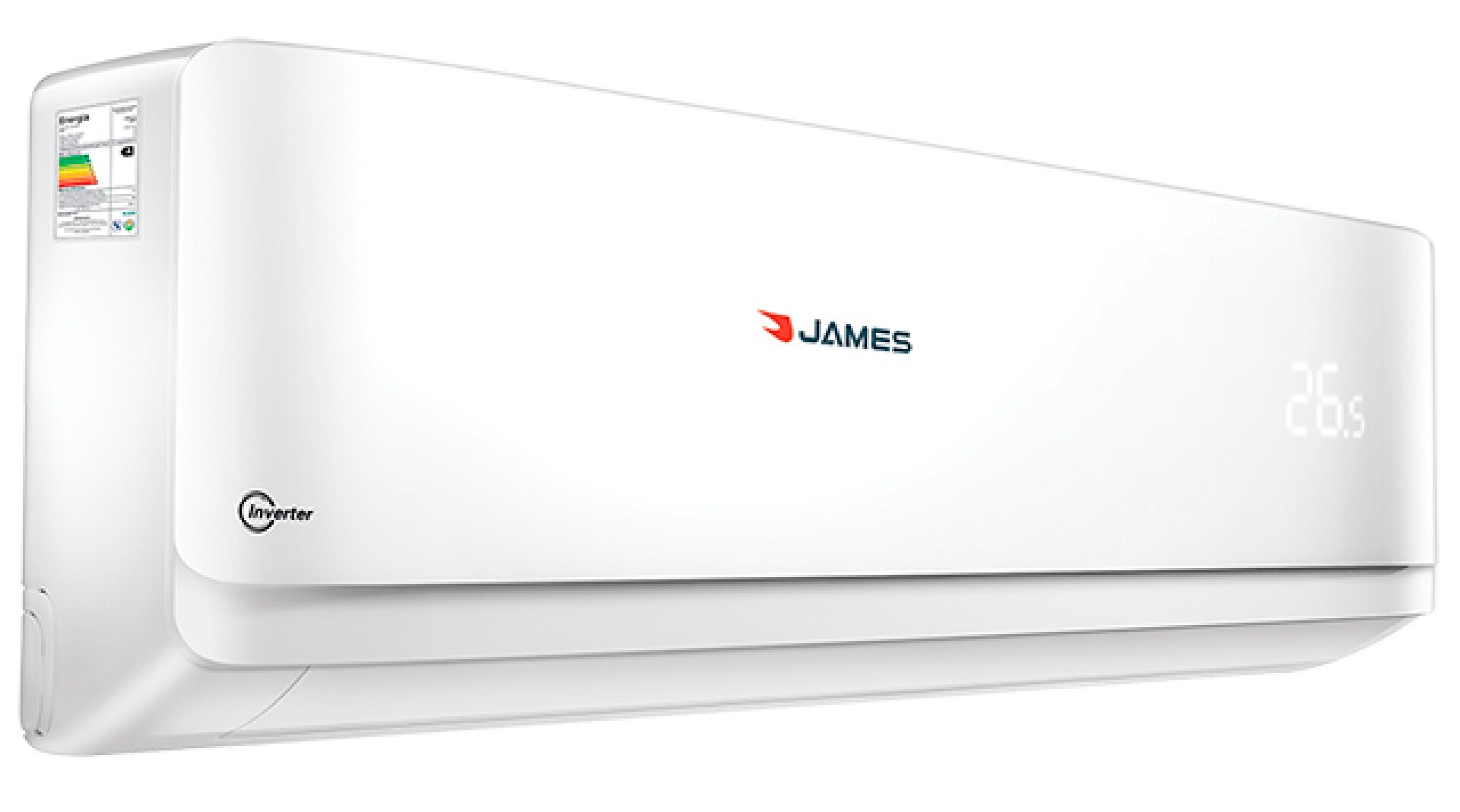 AIRE ACONDICIONADO JAMES INVERTER 9000 BTU Smart A - N/A 