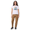 Remera Ruby Springs Mujer White, Get Hiked