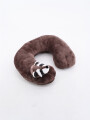 ALMOHADA DE VIAJE MAPACHE GRIS (V)