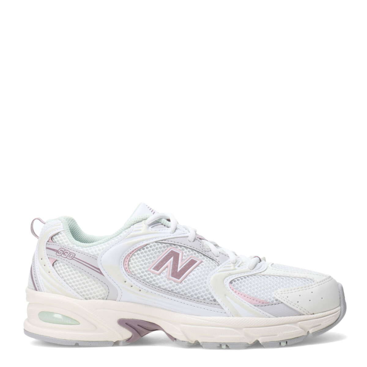 Championes Unisex New Balance Running Course 530 New Balance - Blanco - Gris - Rosa 