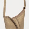 Mini Bag Mini Tanner en cuero graneado Taupe