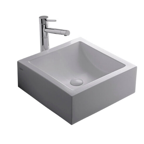 Lavatorio Egina Blanco De Apoyar 45x45x17Cm 000