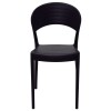 Silla Sissi Respaldo Cerrado en polipropileno - color Negro - 92046/409 - Tramontina Silla Sissi Respaldo Cerrado en polipropileno - color Negro - 92046/409 - Tramontina