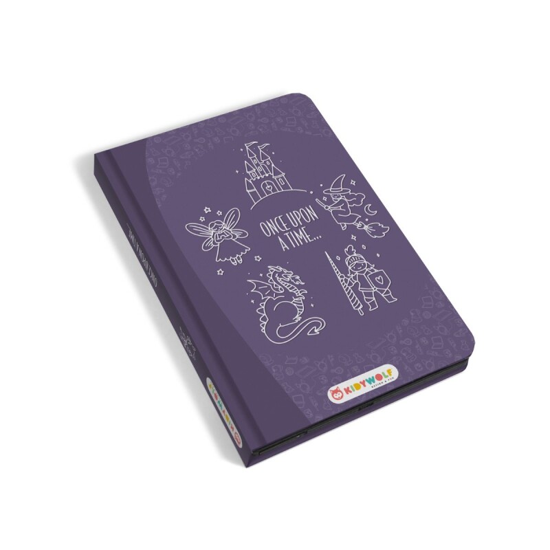 Mini Pizarra Led con libro y actividades Había una vez