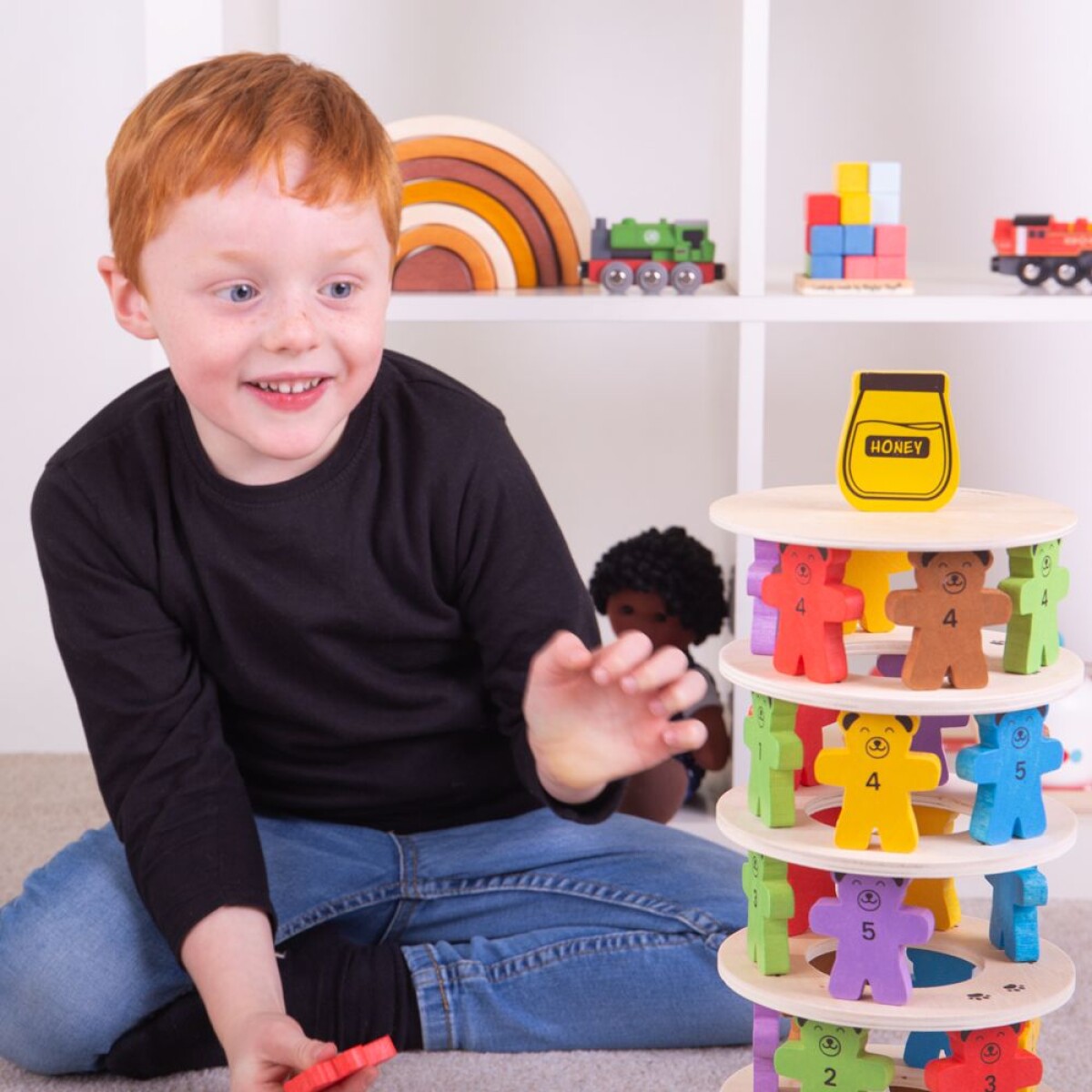 Juego Jenga de ositos 