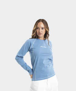 Remera Pulau Warmy Azul