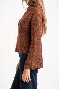 Polera Lana Marron