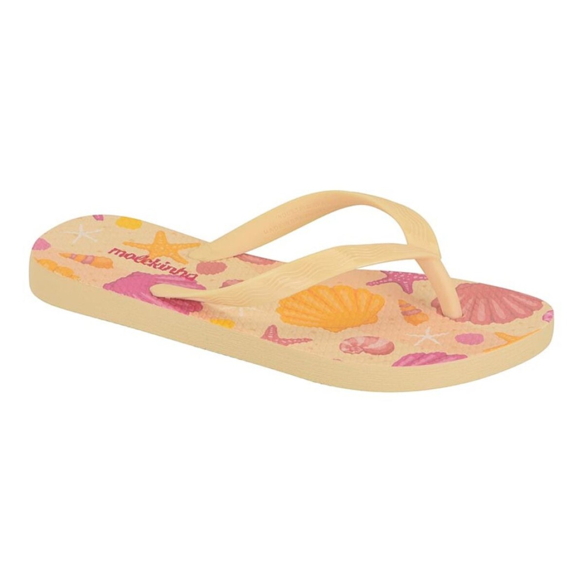 Ojota Niña Molekinha - Amarillo 