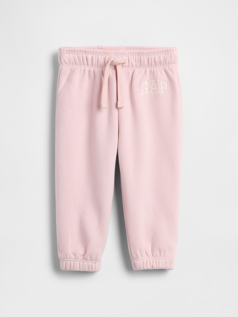 Pantalón Deportivo Logo Gap Bebé - Pure Pink 