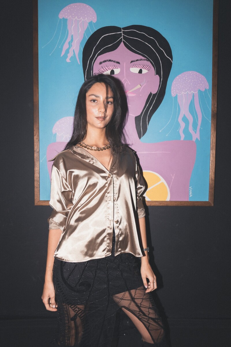 Falda Minoa NEGRO