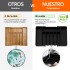 Organizador Cubiertos Extensible Cajon Utensilios Cubertero IMBACK Negro Organizador Cubiertos Extensible Cajon Utensilios Cubertero IMBACK Negro
