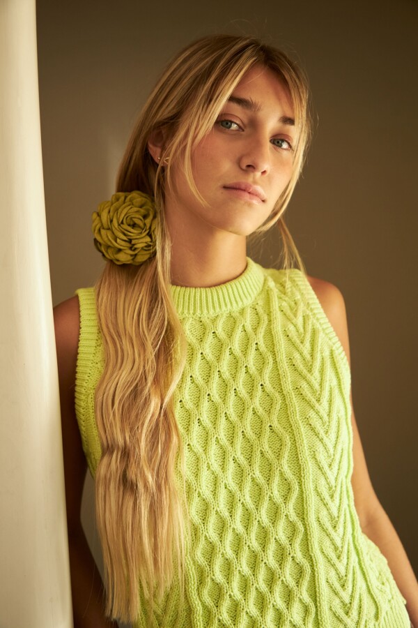 Chaleco Aranés Pistacho