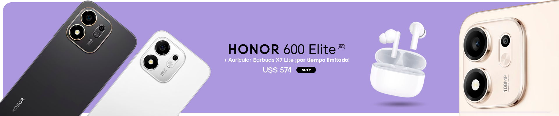 ¡Ofertas Honor 600 Elite!