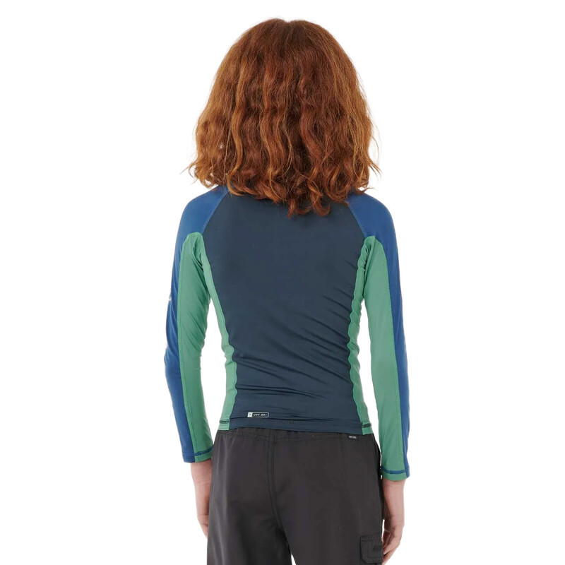 Lycra Rip Curl Tropic Daze Upf Niño - Azul Lycra Rip Curl Tropic Daze Upf Niño - Azul