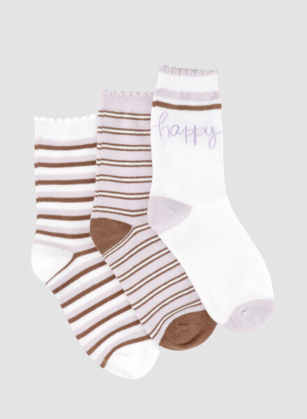 Pack x3 media infantiles con diseño Variante 13