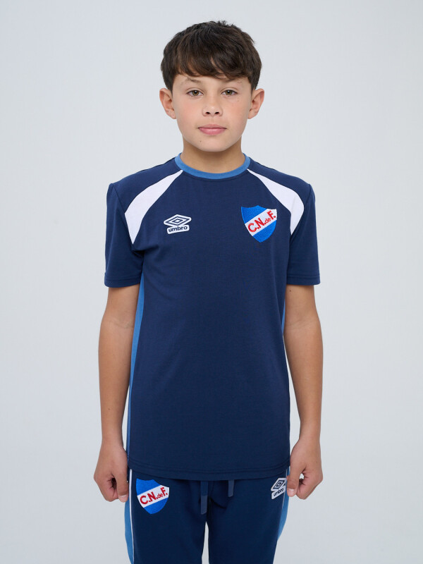 REMERA NEXO Nacional Junior Azul Marino