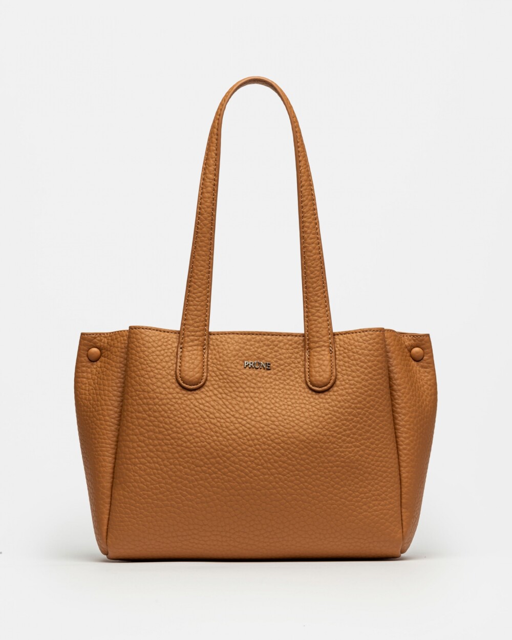 Cartera Al Hombro Erin En Efecto Cuero Graneado Cuoio