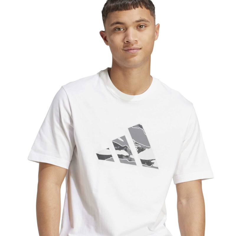 Remera Adidas de Hombre - JM6380 Blanco