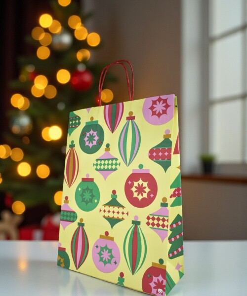 Bolsa fantasia luna 30x12x41 cm. JOLLY - navidad