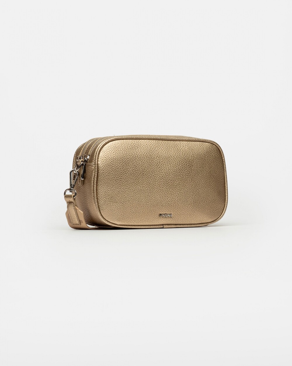 Bandolera Adisa En Efecto Cuero Oro