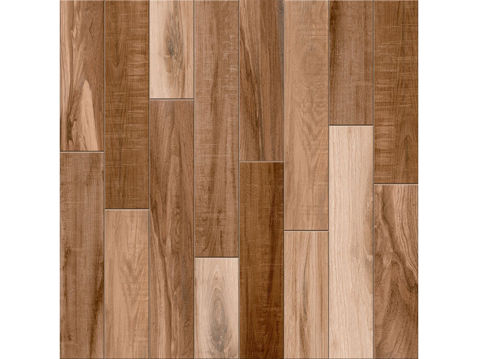 CERAMICA PARA PISO SIMIL MADERA MARRON PEI III 62X62 TRIUNFO - GAMAS DE MADERA 