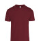 Camiseta a la base peso medio bordeaux