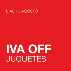 IVA OFF JUGUETES