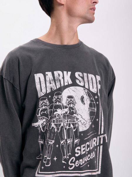Buzo deportivo Star Wars Gris Oscuro